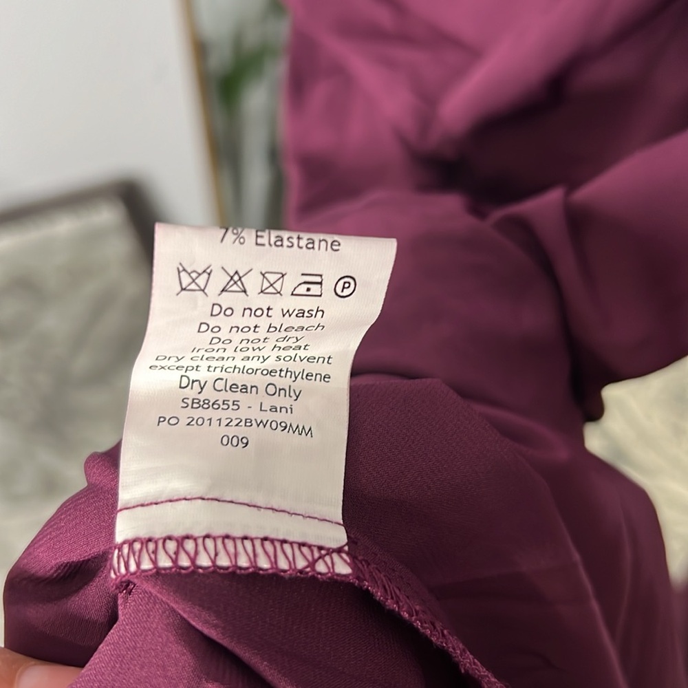 HOUSE OF CB 'Lani' Merlot Corset Maxi Dress NWOT - Picture 8 of 9
